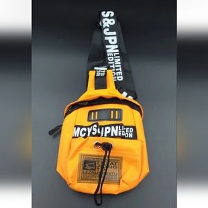 Crossbody Bag Side Purse Shoulder Small Zip Pocket Strap Unisex Streetwear